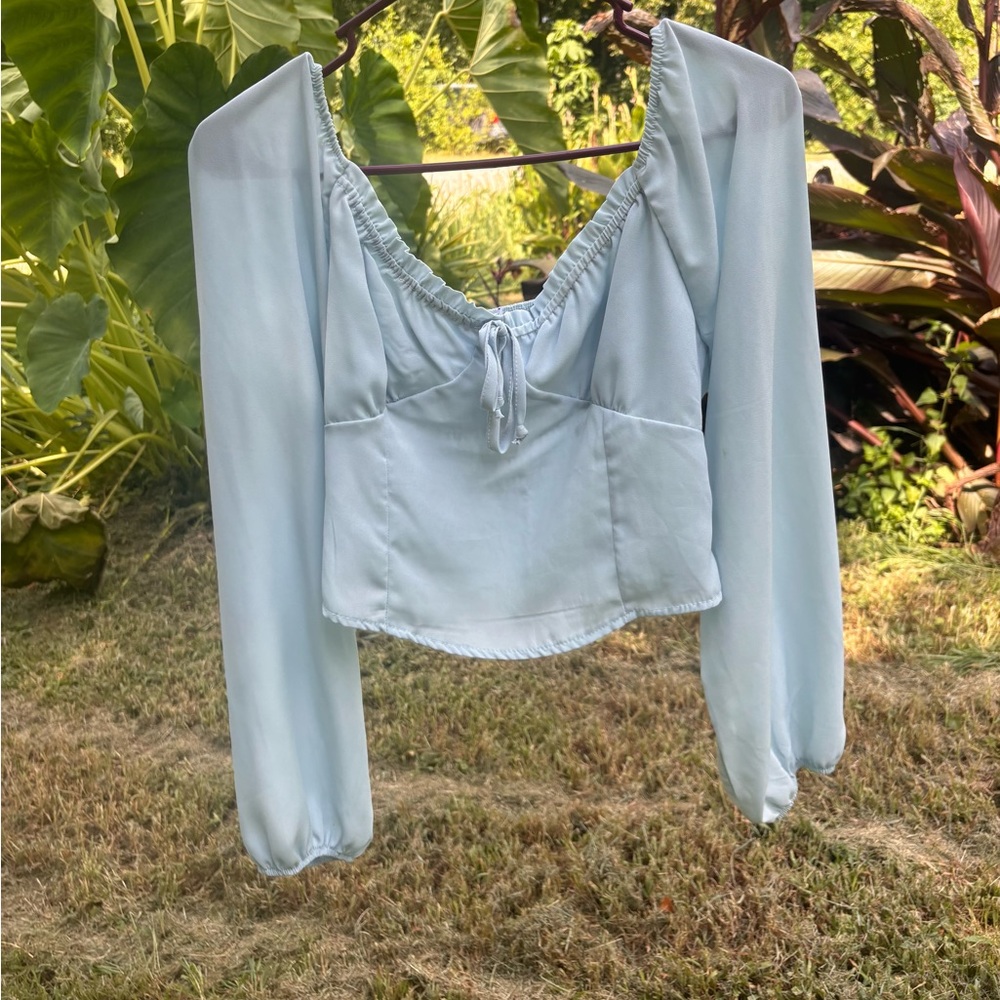 Rue21 Light Blue Women's Blouse